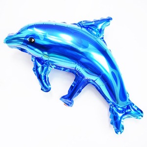 돌고래 호일풍선(1입/블루)